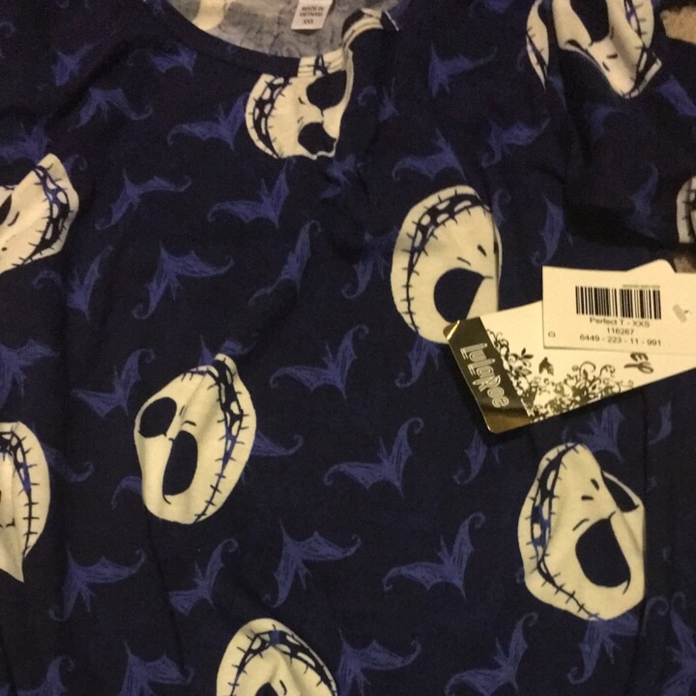 Lularoe XXS Disney Perfect Jack NBC NWT